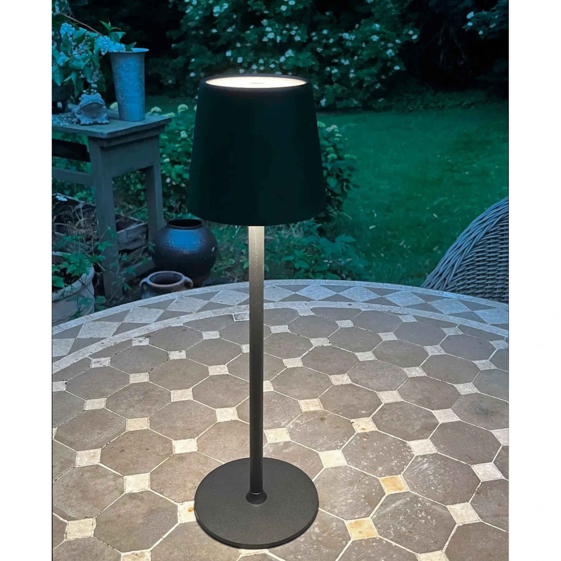 Genopladelige Lamper ^ Veli Line STYLE TOUCH GENOPLADELIG BORDLAMPE SORT