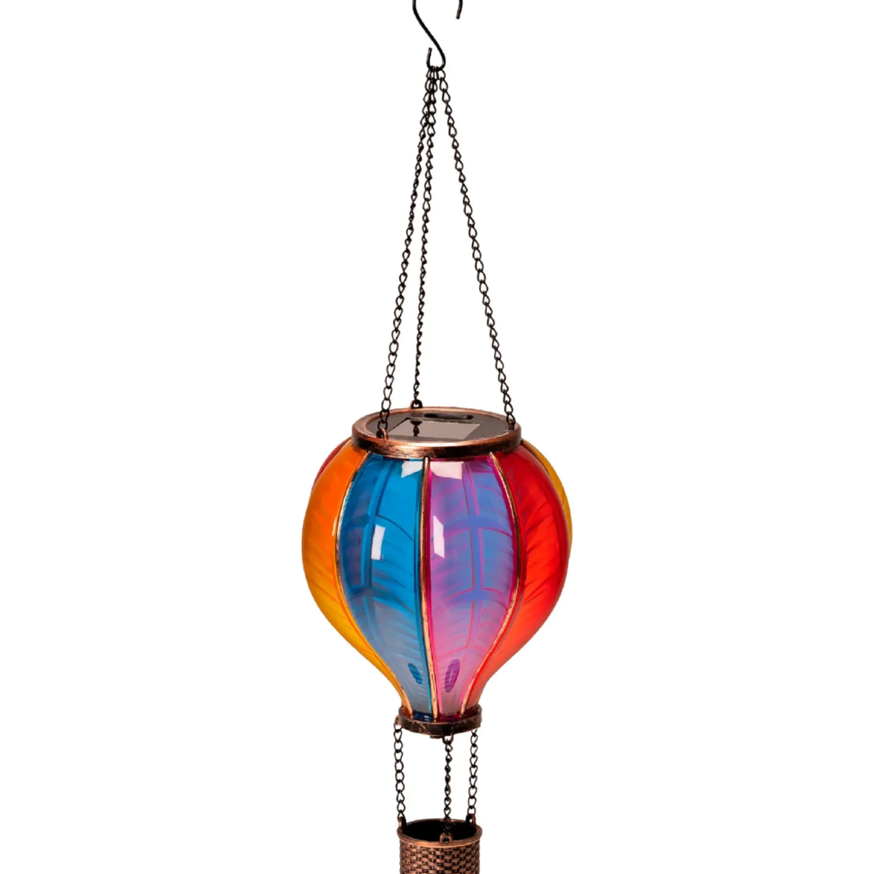 Solcellelamper ^ Veli Line SOLAR LAMPE SOLCELLE LANTERNE MULTI 16 CM