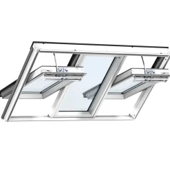 INTEGRA 3I1 VIPPEVINDUE HVIDMALET TRÆ 188 X 140 CM GGLSFFKF0820663>Velux Sale
