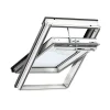 Ovenlysvinduer ^ Velux INTEGRA SOLCELLE VIPPEVINDUE HVIDMALET TRÆ 78 X 140 CM GGL MK08 206830