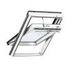 Ovenlysvinduer ^ Velux INTEGRA SOLCELLE VIPPEVINDUE HVID POLYURETAN 55 X 78 CM GGU CK02 006830