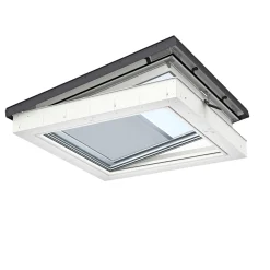 Ovenlysvinduer ^ Velux SOLGARDIN SOLCELLEDREVET HVID MSU0900905070WL