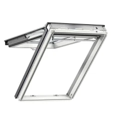 TOPHÆNGT VINDUE HVIDMALET TRÆ 78 X 140 CM GPL MK08 2068>Velux Hot