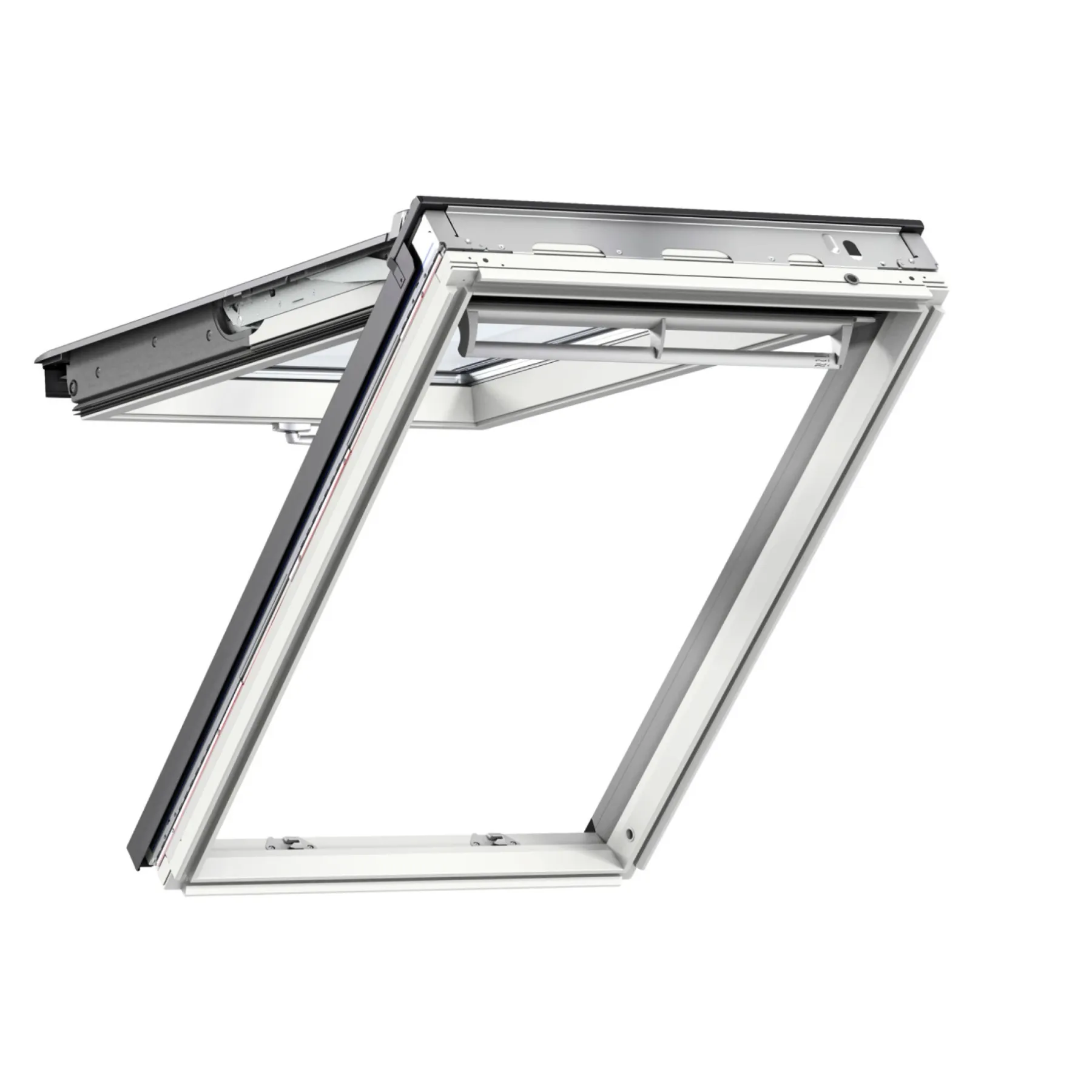 TOPHÆNGT VINDUE HVIDMALET TRÆ 78 X 140 CM GPL MK08 2068>Velux Hot