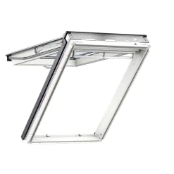 Ovenlysvinduer ^ Velux TOPHÆNGT VINDUE HVID POLYURETAN 78 X 140 CM GPU MK08 0066