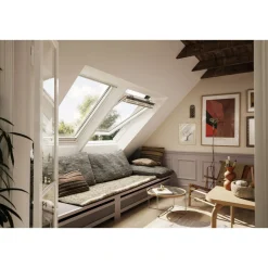 VIPPEVINDUE HVID POLYURETAN 78 X 140 CM GGU MK08 0068>Velux New