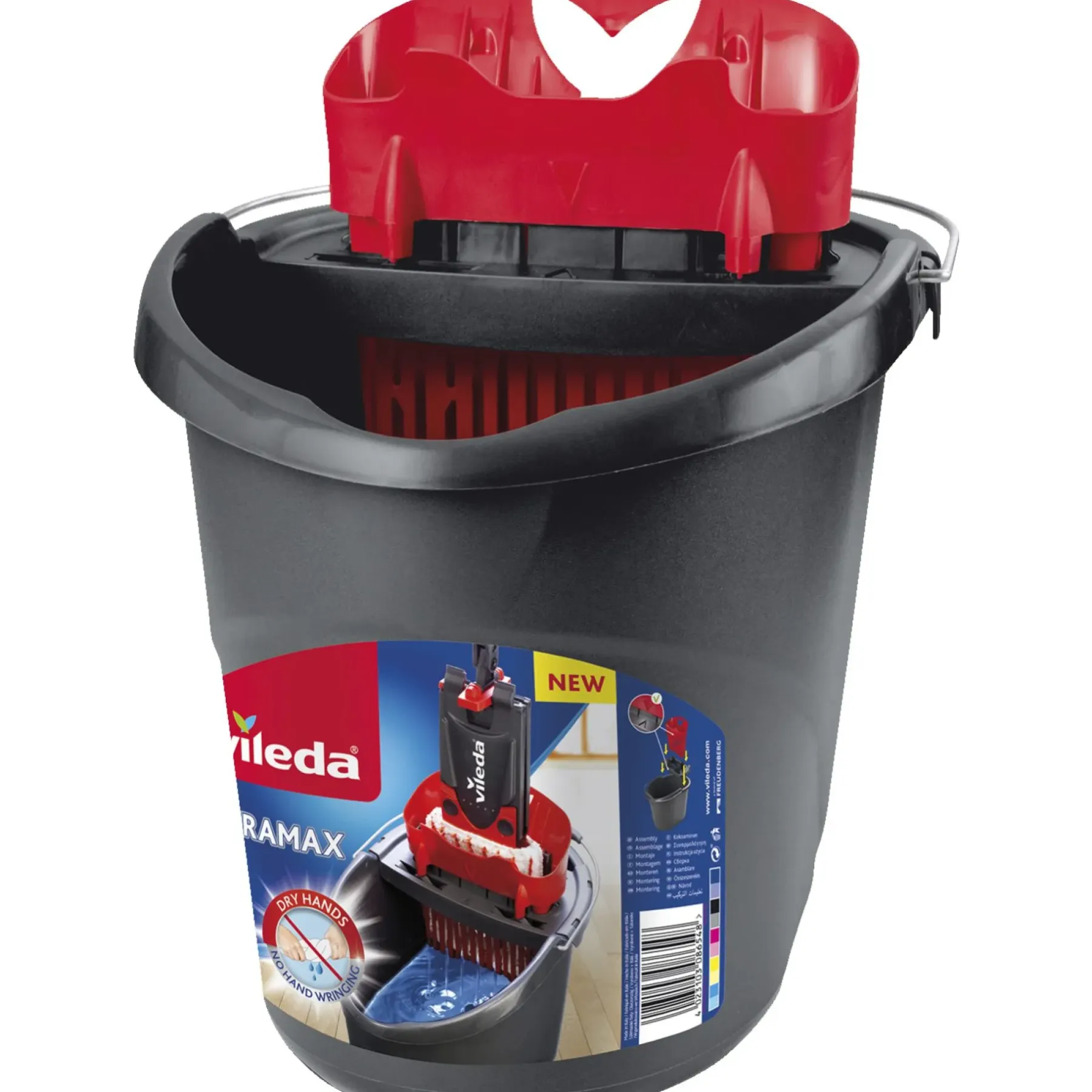Gulvspande ^ Vileda ULTRA MAX SPAND 10 L
