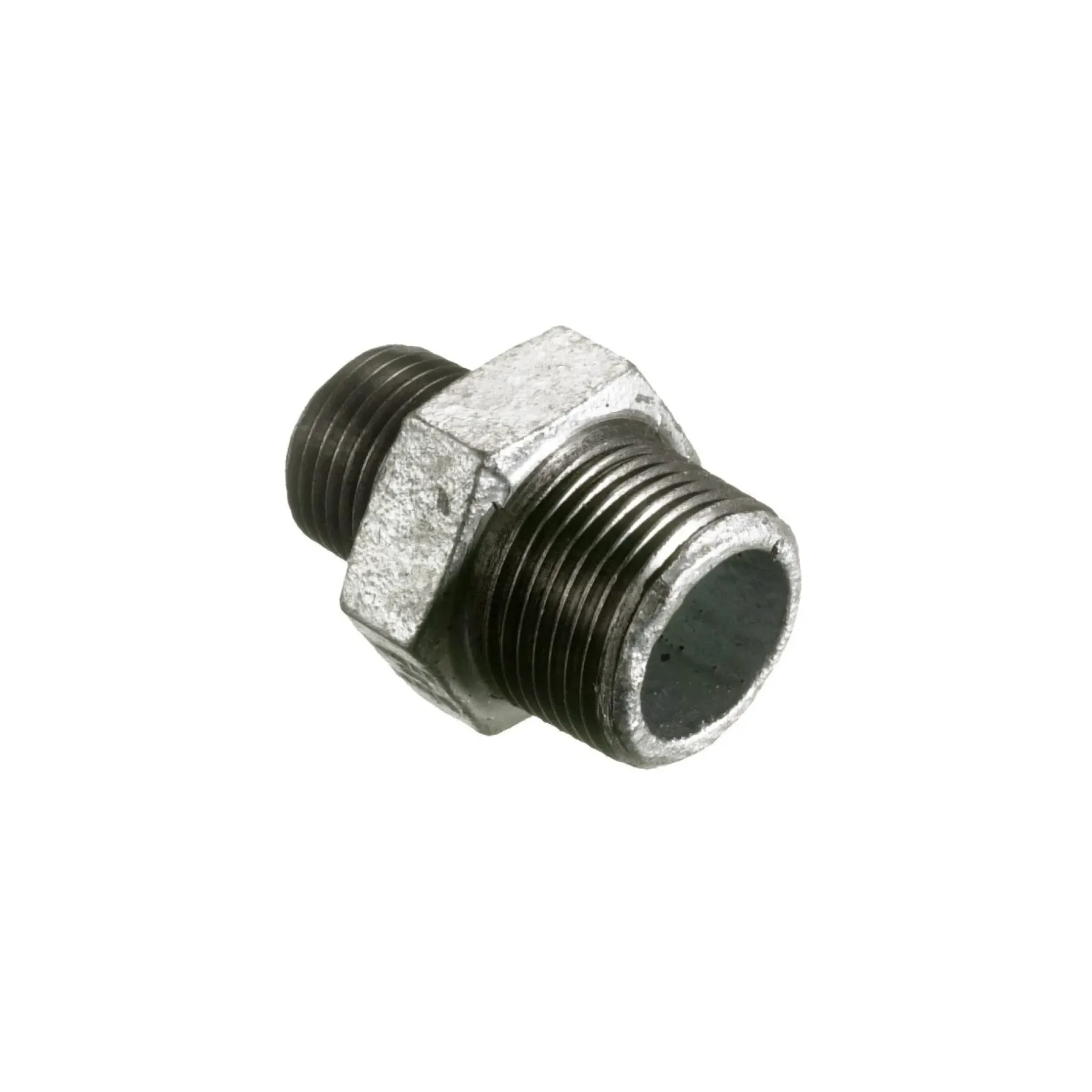 Galvaniserede Fittings ^ VVS Trading 19.7 BRYSTNIPPEL 1/2"X3/8"X45 MM