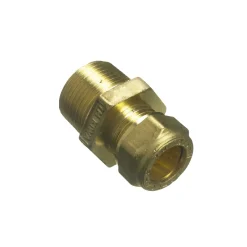 Messing Fittings ^ VVS Trading 217. OVERGANGSNIPPEL 1/2"X10X110 MM