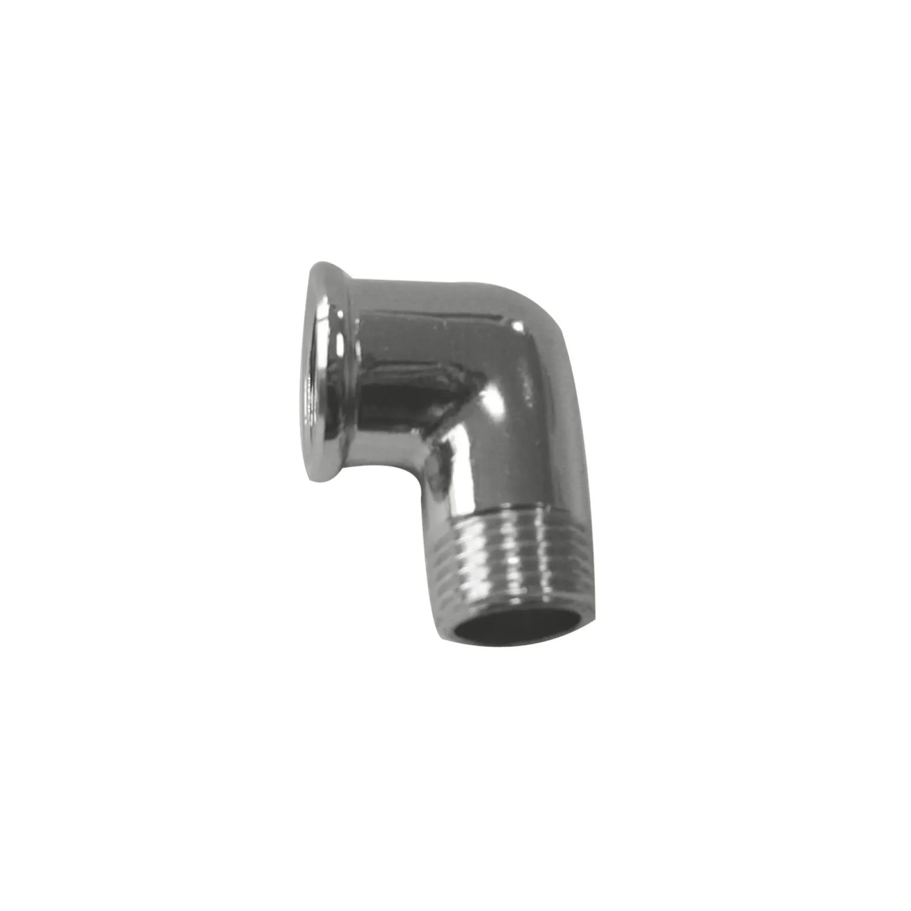 Krom Fittings ^ VVS Trading 116.11 VINKEL 1/2"X1/2"X110 MM