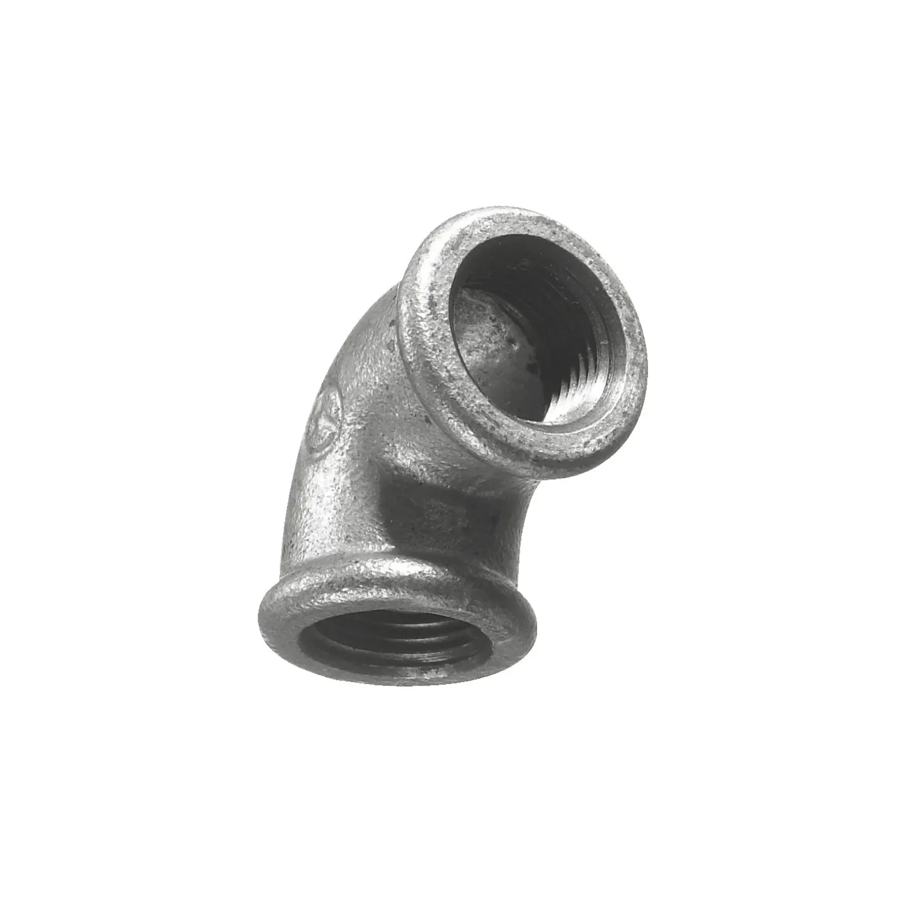 NR. 90 VINKEL 1/2"X1/2"X45 MM>VVS Trading New