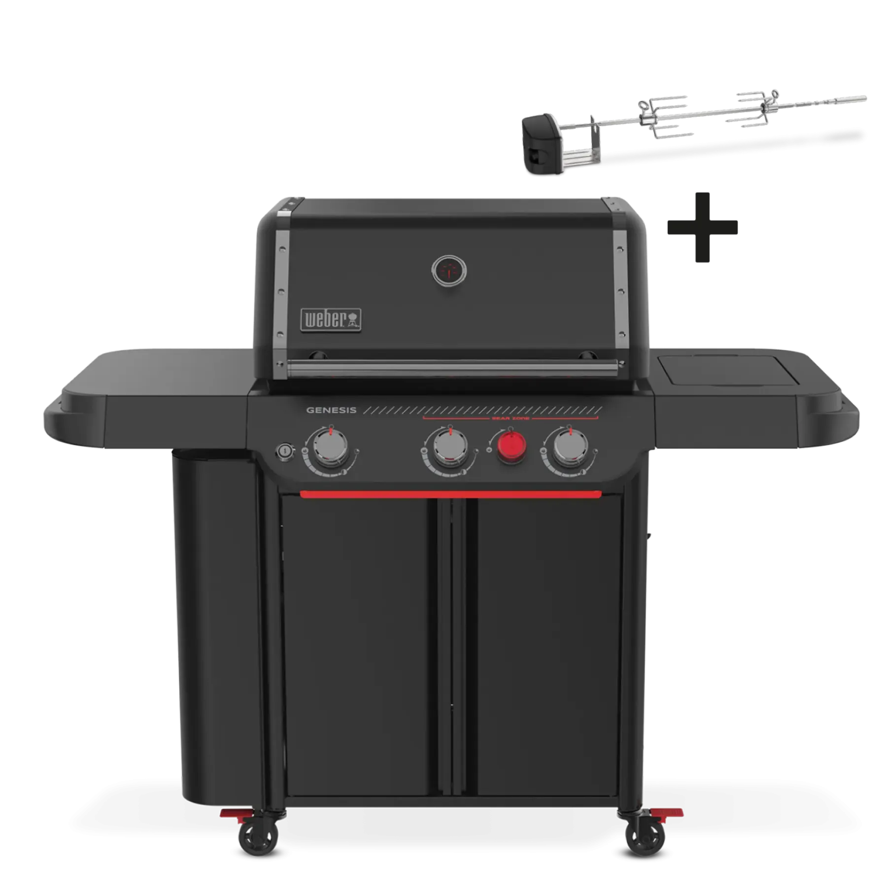 Gasgrill ^ Weber GENESIS E-330R STEALTH GASGRILL MAT SORT