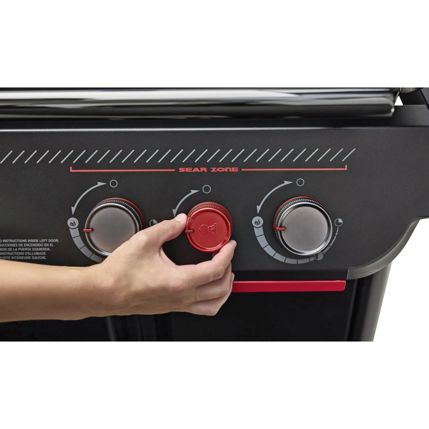 Gasgrill ^ Weber GENESIS E-330R STEALTH GASGRILL MAT SORT