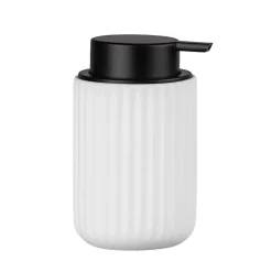 Tilbehør Badeværelse ^ Wenko SÆBEDISPENSER MAT HVID