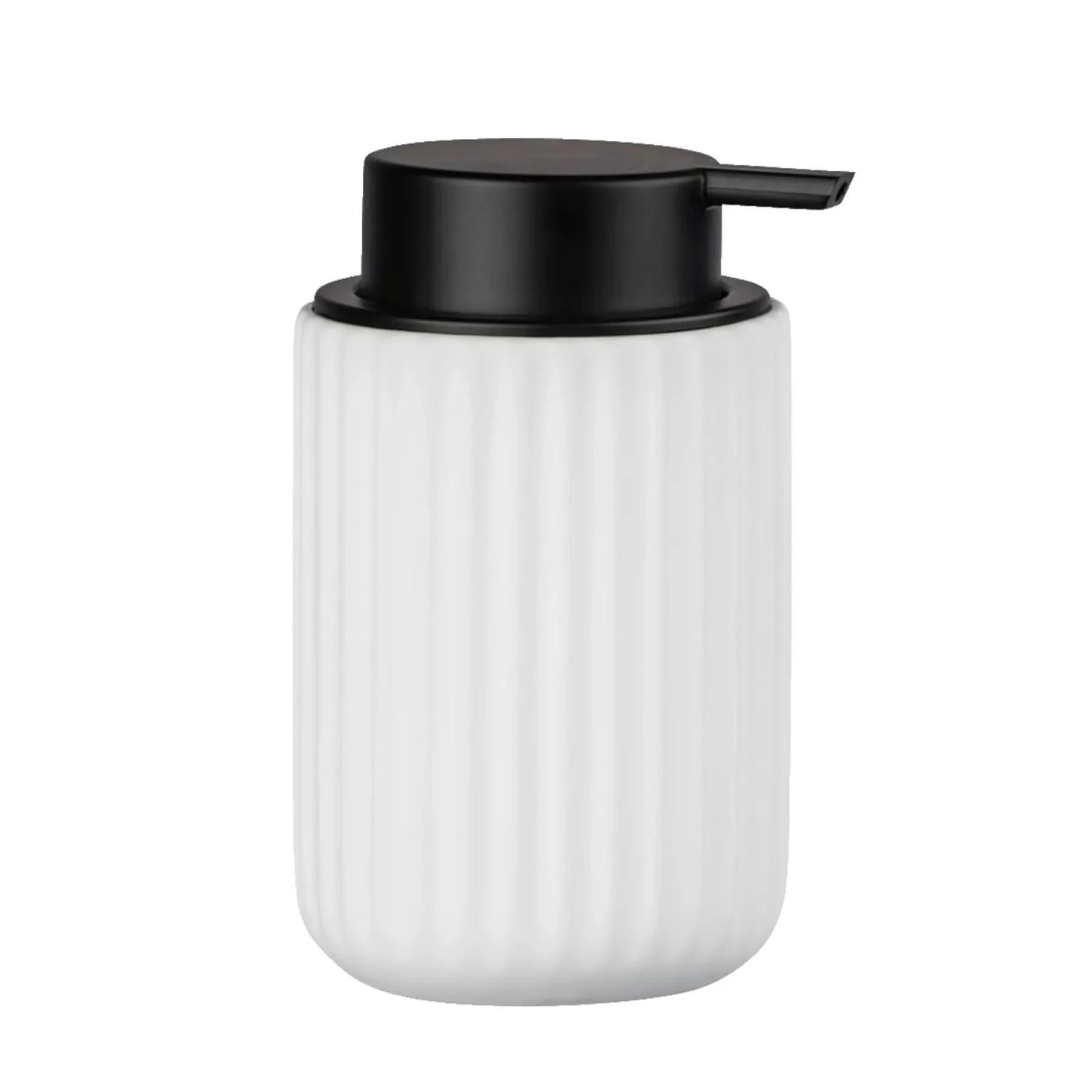 Tilbehør Badeværelse ^ Wenko SÆBEDISPENSER MAT HVID
