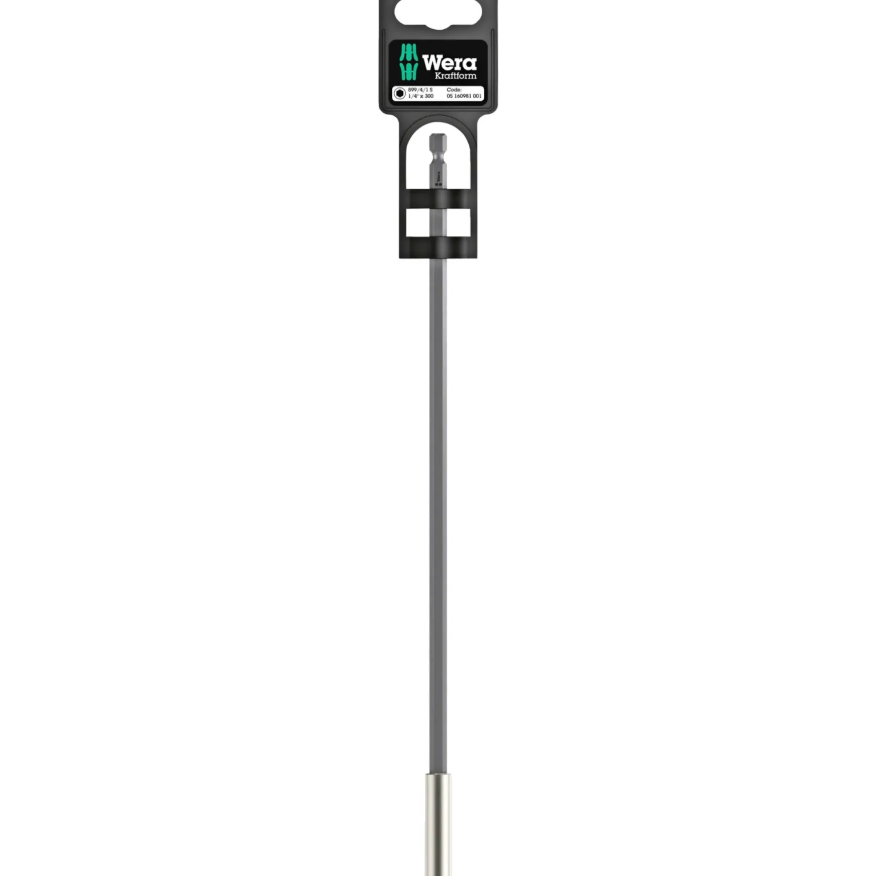 Tilbehør Elværktøj ^ Wera 899/4 BITSHOLDER 1/4"X300 MM 1 STK
