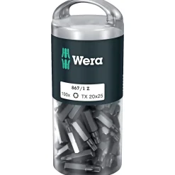 Tilbehør Elværktøj ^ Wera BITS TX20 100 STK