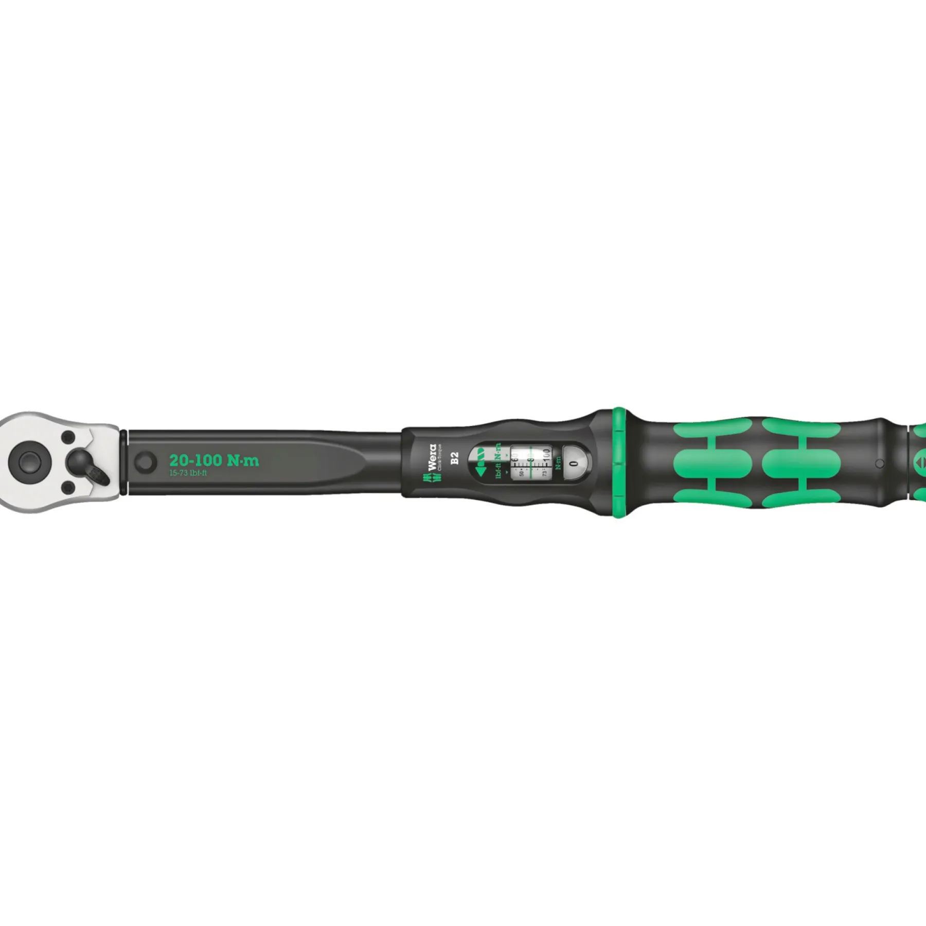 Fastnøgle ^ Wera CLICK-TORQUE B2 MOMENTNØGLE 3/8 "