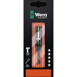Tilbehør Elværktøj ^ Wera 897/4 IMP R SB HÅNDVÆRKERSORTIMENT 1/4"X75 MM 1 STK
