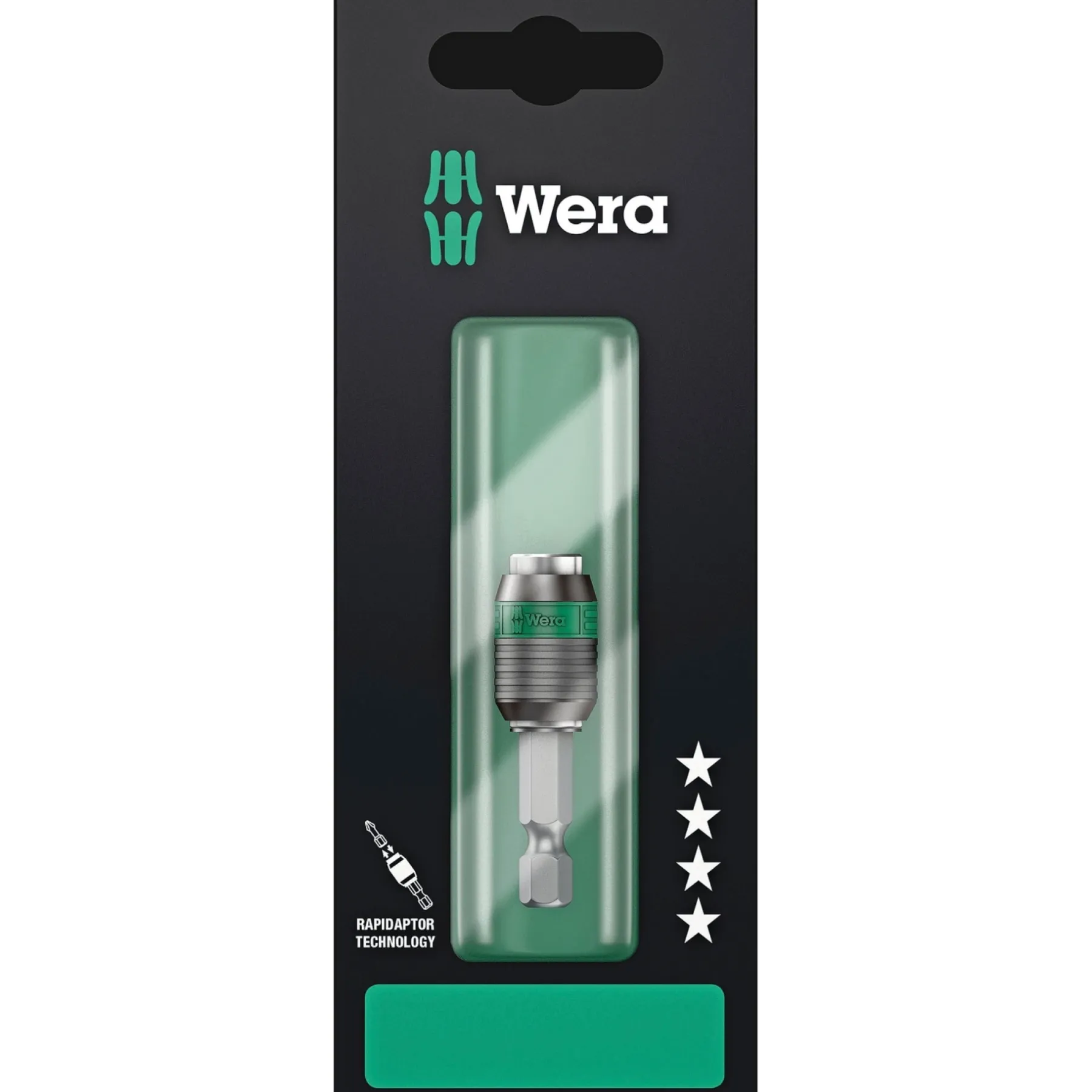Tilbehør Elværktøj ^ Wera 889/4/1 K SB BITSHOLDER 1/4"X50 MM 1 STK