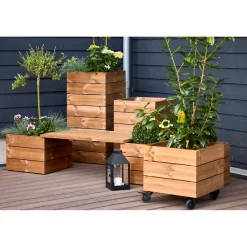 Højbede & Plantekasser ^ Wimex PLANTEKASSE FYR 60 X 48.20 X 48.20 CM
