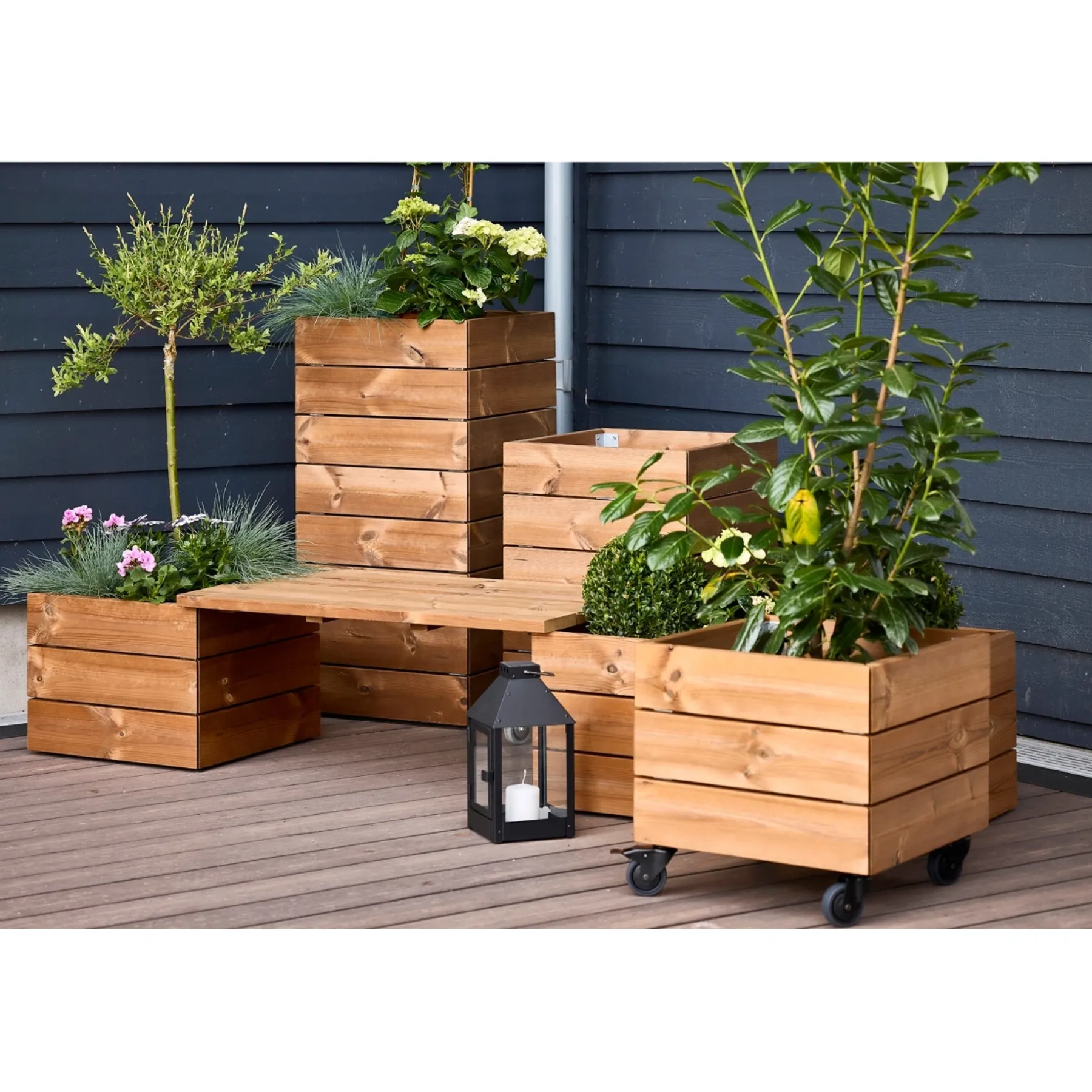 Højbede & Plantekasser ^ Wimex PLANTEKASSE FYR 60 X 48.20 X 48.20 CM