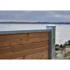 Træhegn ^ Wimex TREND V-PROFIL HEGNSFAG THERMOBEHANDLET GRAN 189.30 X 180 CM
