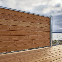 Træhegn ^ Wimex TREND V-PROFIL HEGNSFAG THERMOBEHANDLET GRAN 189.30 X 90 CM