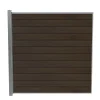 LIVØ PRIME V-PROFIL HEGNSFAG MATBRUN 189.50 X 180 CM>Wimex Best
