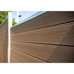 LIVØ PRIME V-PROFIL HEGNSFAG MATBRUN 189.50 X 180 CM>Wimex Best