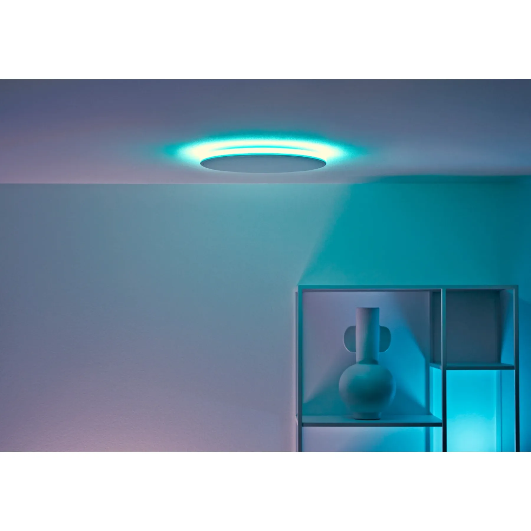 Smart Belysning ^ WIZ RUNE PLAFOND 21W HVID 40 CM