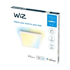 FIRKANTET PANEL HVID 36W 60X60 CM>WIZ Clearance