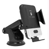 Arbejdstøj Tilbehør ^ Work>it SMARTPHONEHOLDER MED TRÅDLØS OPLADNING HOLDER SORT 122X86X107 MM