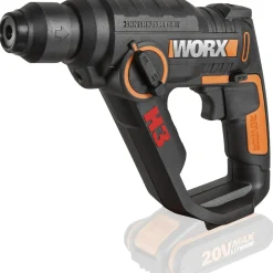 POWERSHARE WX390.9 BOREHAMMER AKKU UDEN BATTERI OG LADER 1,2 J>Worx Online