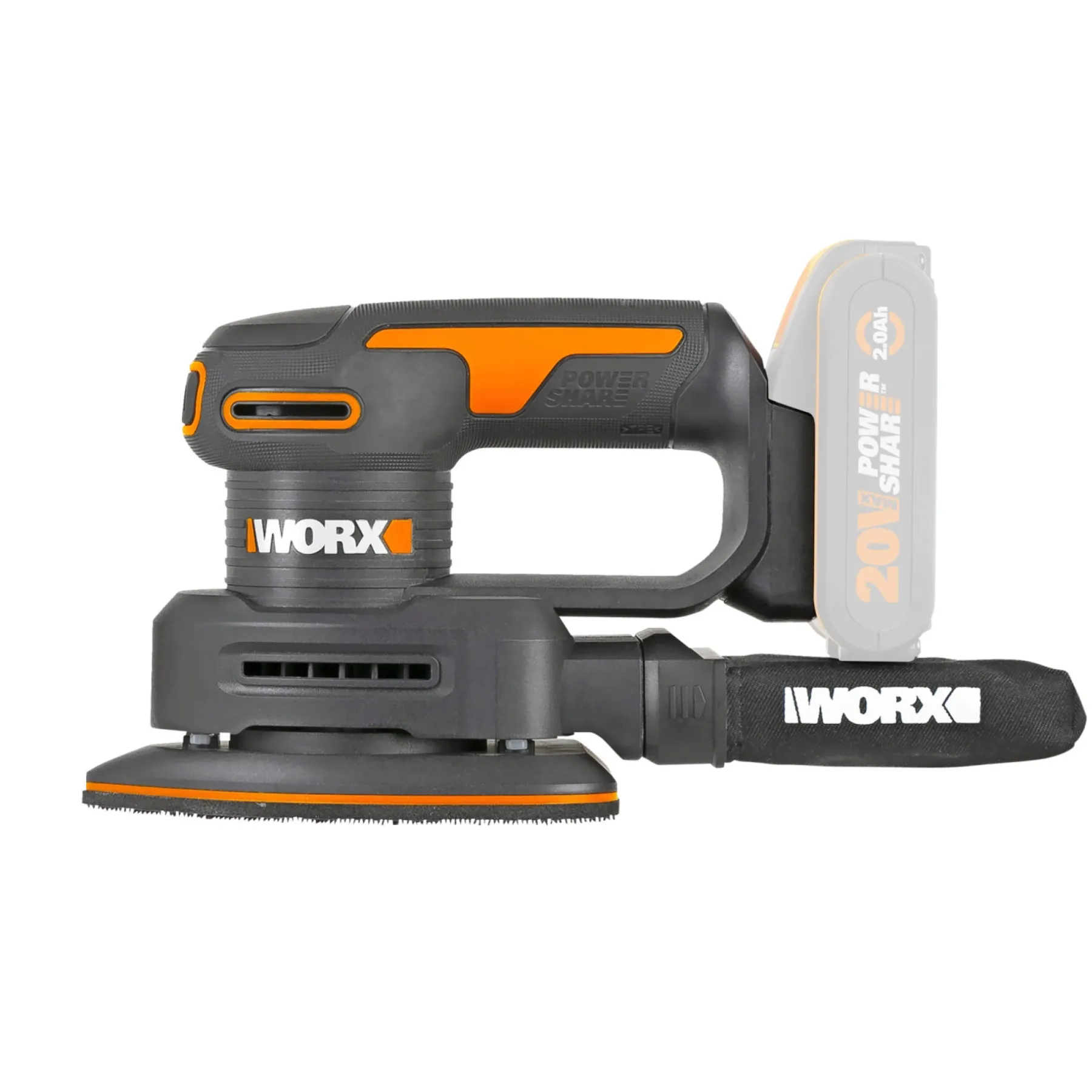 POWERSHARE WX822.9 RYSTEPUDSER AKKU>Worx New