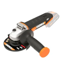 Vinkelslibere ^ Worx POWERSHARE WX803.9 VINKELSLIBER AKKU 20V UDEN BATTERI OG LADER