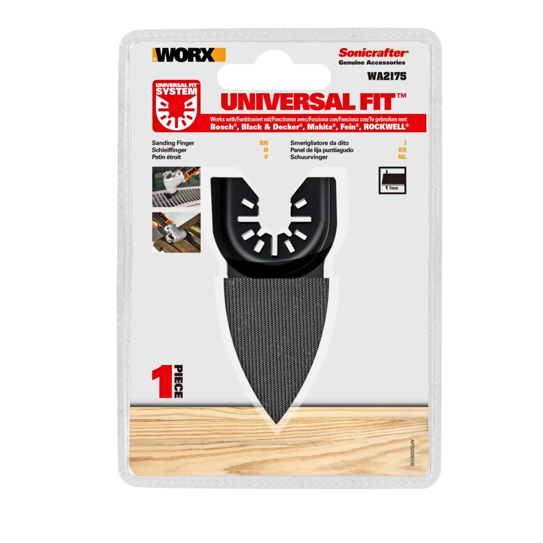 WA2175 MULTIVÆRKTØJ AKKU 20V UDEN BATTERI OG LADER>Worx New