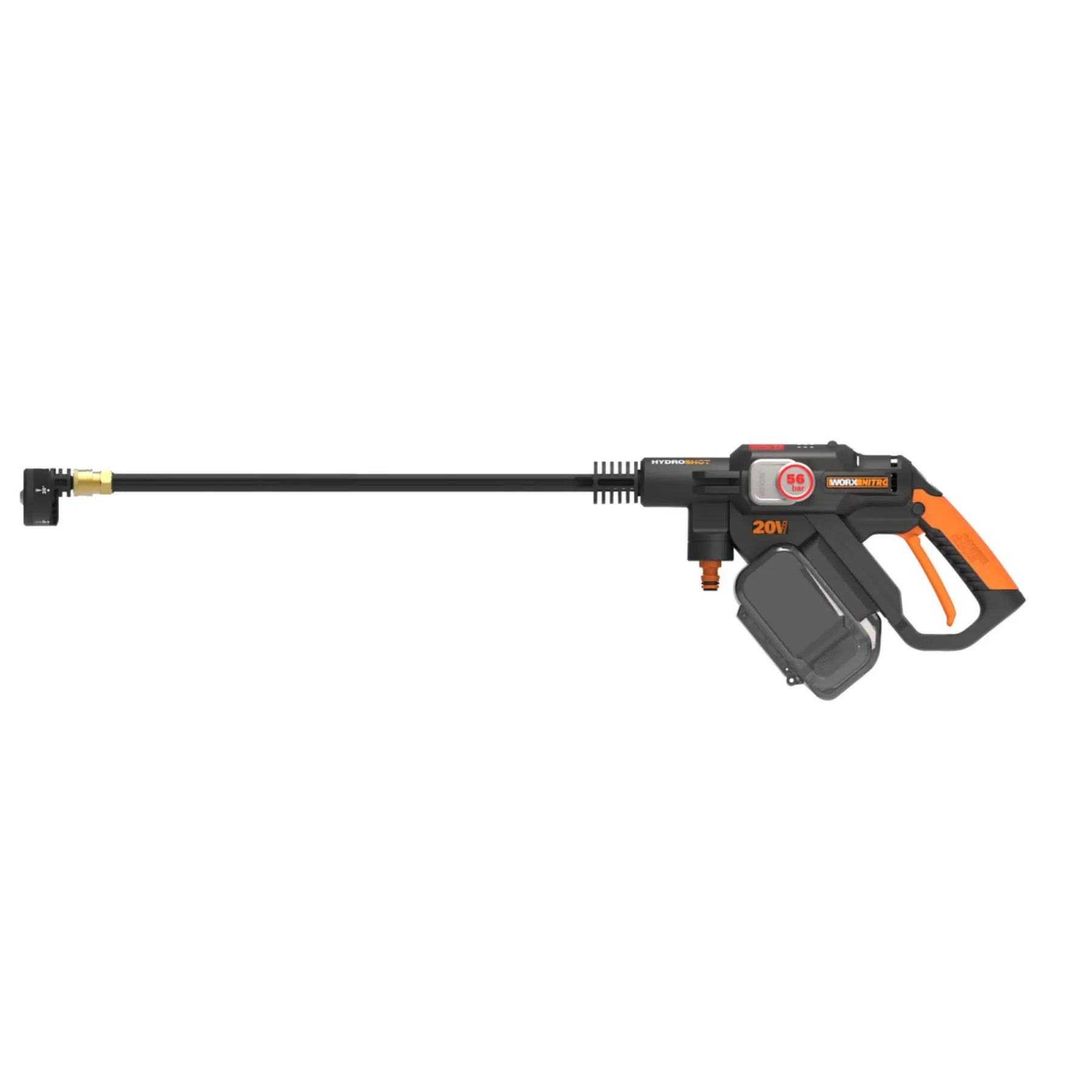 WG633E.9 TRYKRENSER 56 BAR UDEN BATTERI OG LADER>Worx Sale