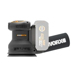 Slibemaskiner ^ Worx WX823.9 EXCENTERSLIBER AKKU