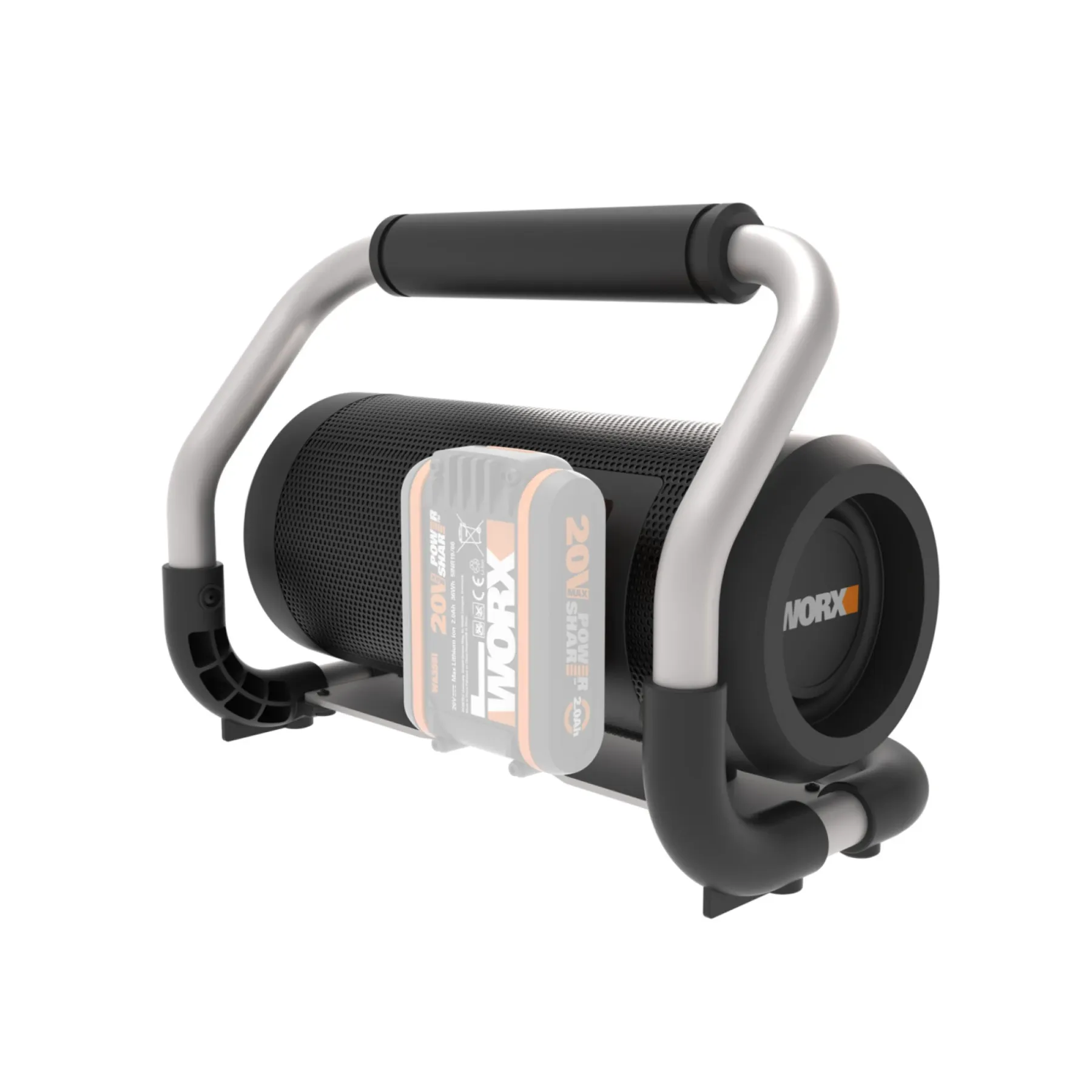 WX009.9 HØJTTALER 20V UDEN BATTERI OG LADER>Worx New