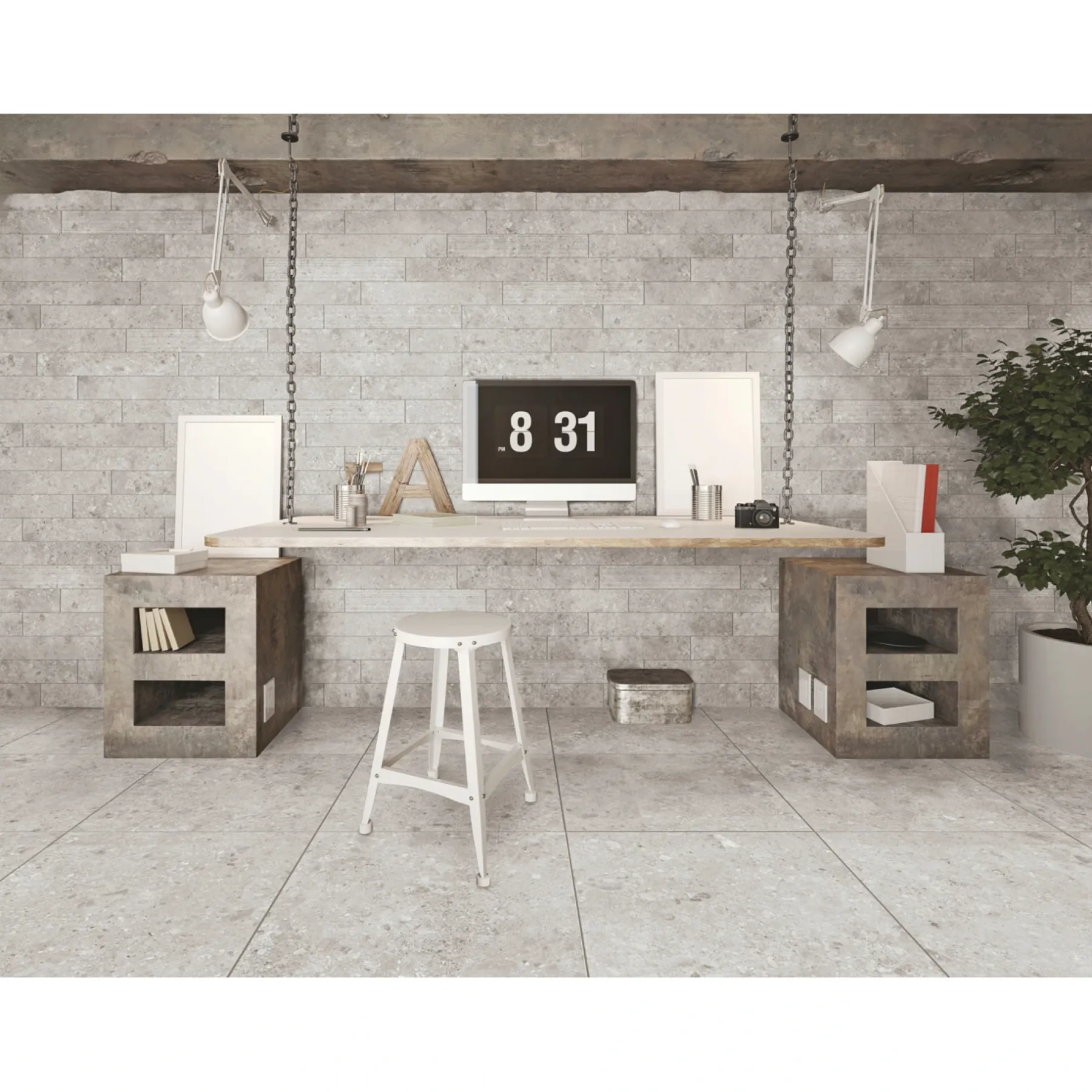 CEPPO STONE GULVFLISE 60X60 GRÅ>XL-BYG New