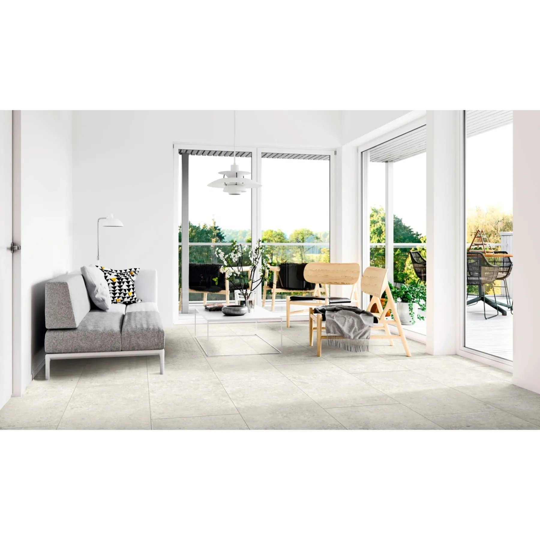 CEPPO WHITE GULVFLISE 60X60 HVID>XL-BYG Discount