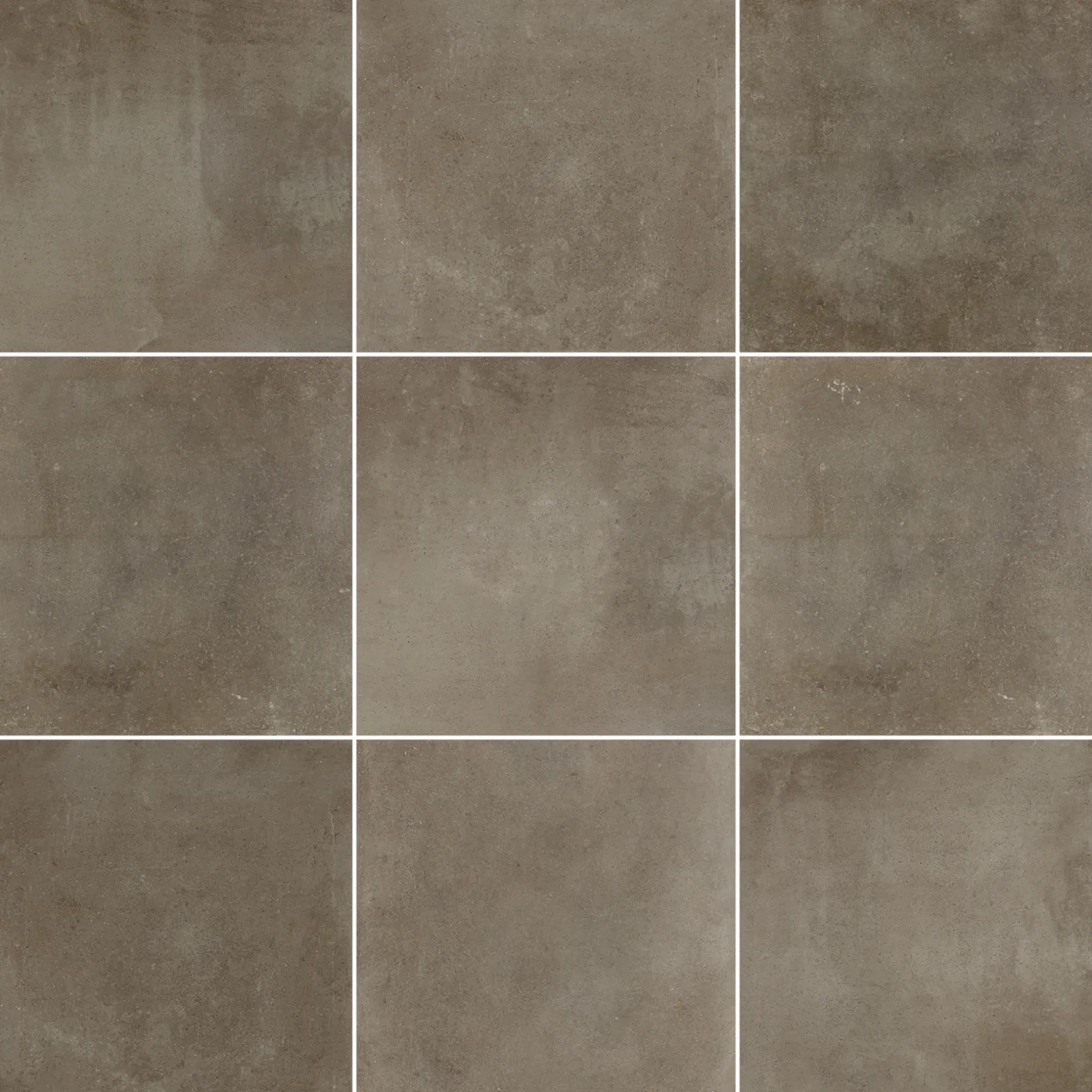 Havefliser ^ XL-BYG CONTEMPORARY BROWN UDENDØRS KERAMISK FLISE 60X60 BRUN