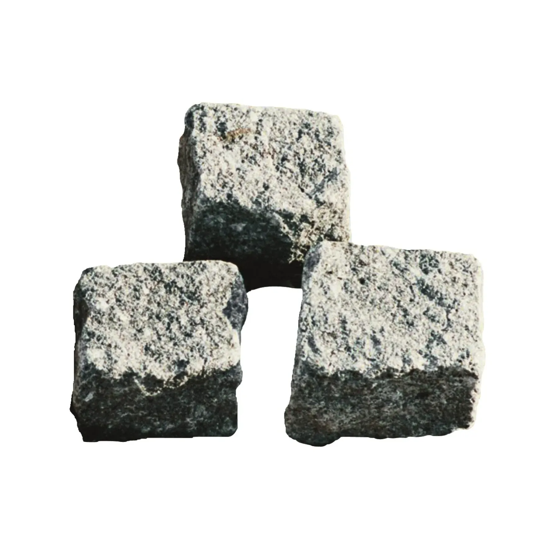 Natursten ^ XL-BYG G603 CHAUSSESTEN 8 X 9 X 9 CM LYSEGRÅ