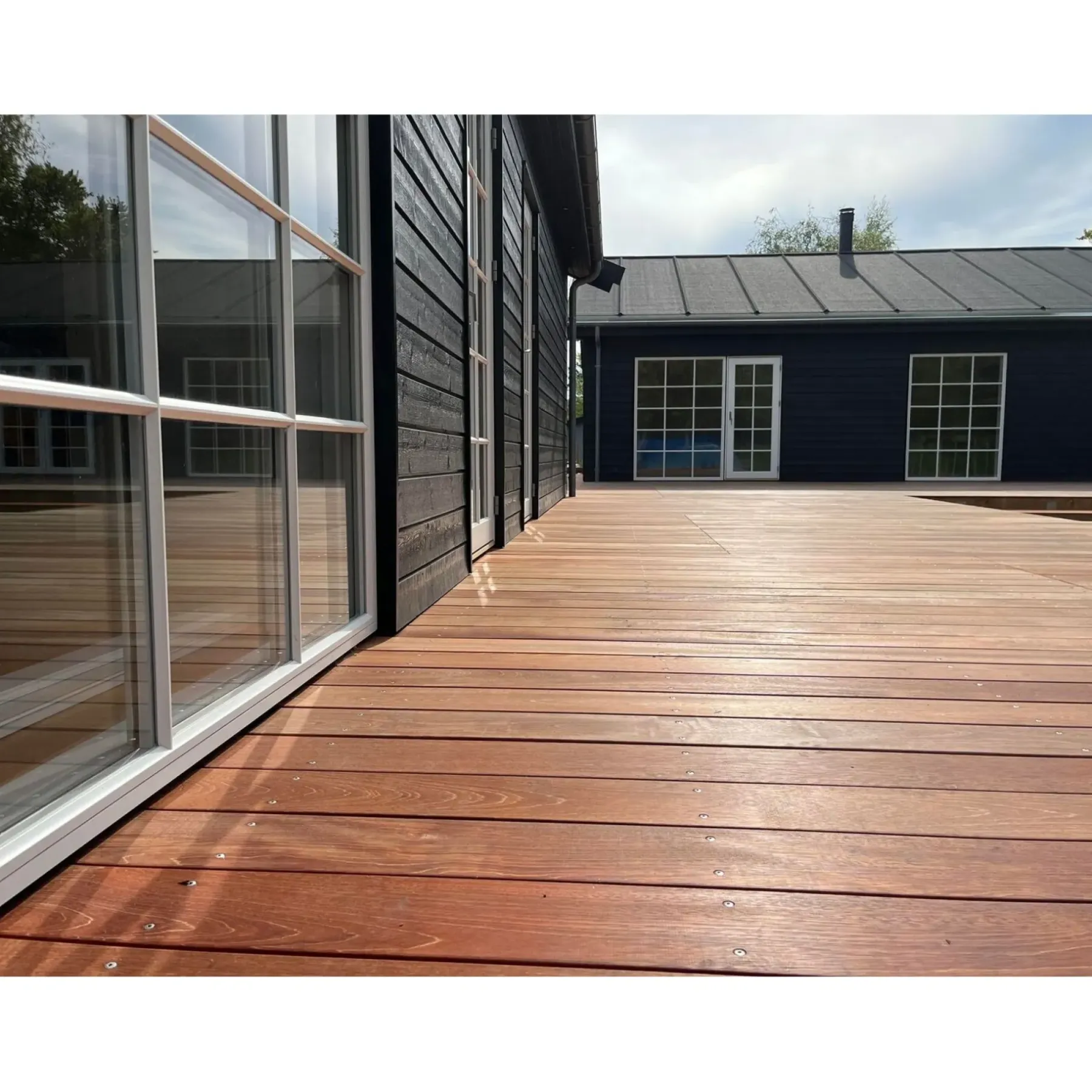 Hårdttræ ^ XL-BYG JATOBA TERRASSEBRÆT 21 X 145 X 2450 MM
