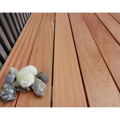 Hårdttræ ^ XL-BYG JATOBA TERRASSEBRÆT 21 X 145 X 2450 MM
