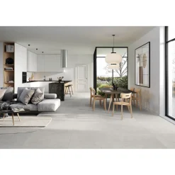 LAGOM WHITE SOKKELFLISE 7X60 LYS GRÅ>XL-BYG Hot