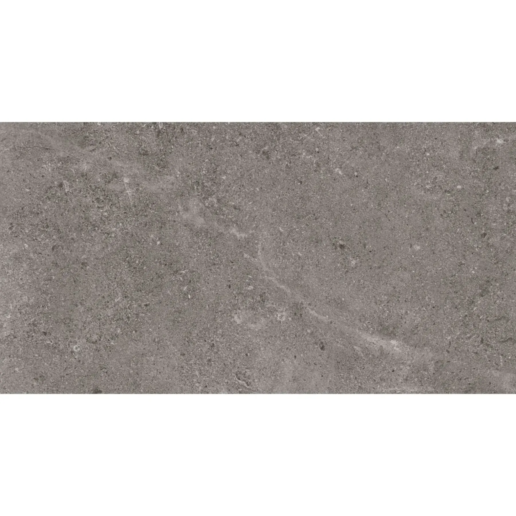 Store Fliser ^ XL-BYG LECCESE FOSSILE GULVFLISE 60X120 MØRK GRÅ