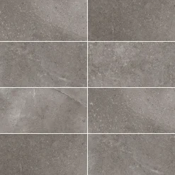 Gulvfliser ^ XL-BYG LECCESE FOSSILE GULVFLISE 30X60 MØRK GRÅ