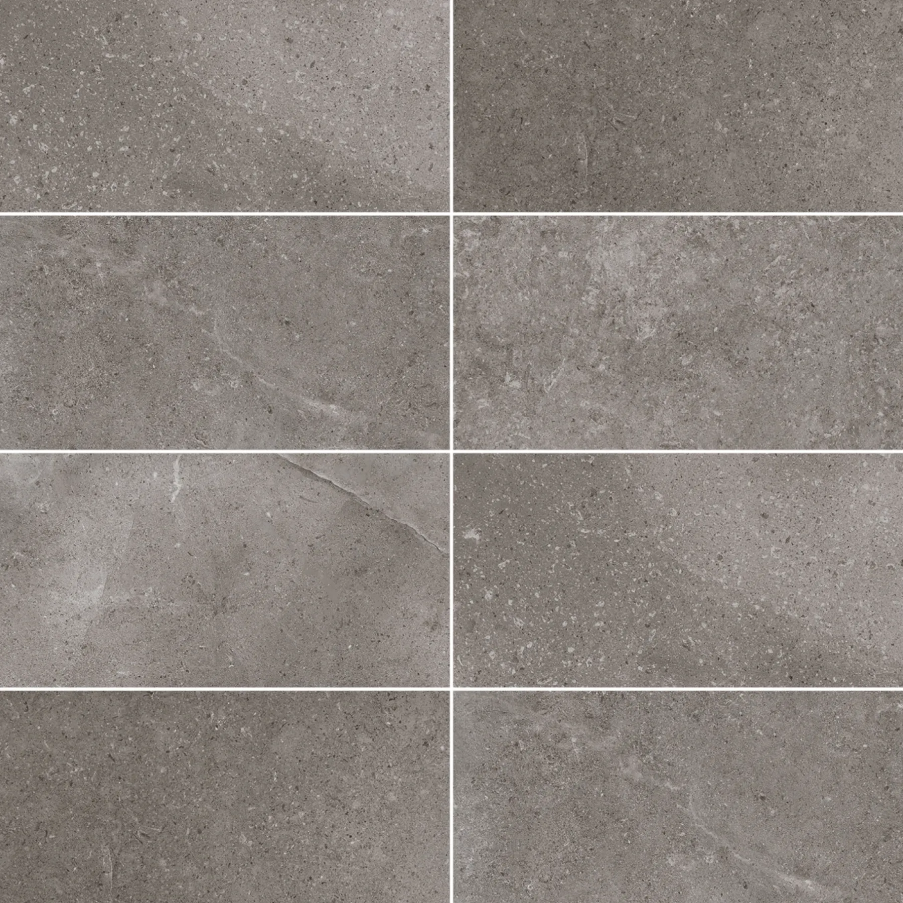 Gulvfliser ^ XL-BYG LECCESE FOSSILE GULVFLISE 30X60 MØRK GRÅ